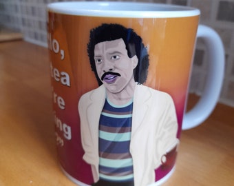 Lionel Richie mug (Hello, is it Tea you're looking for?)