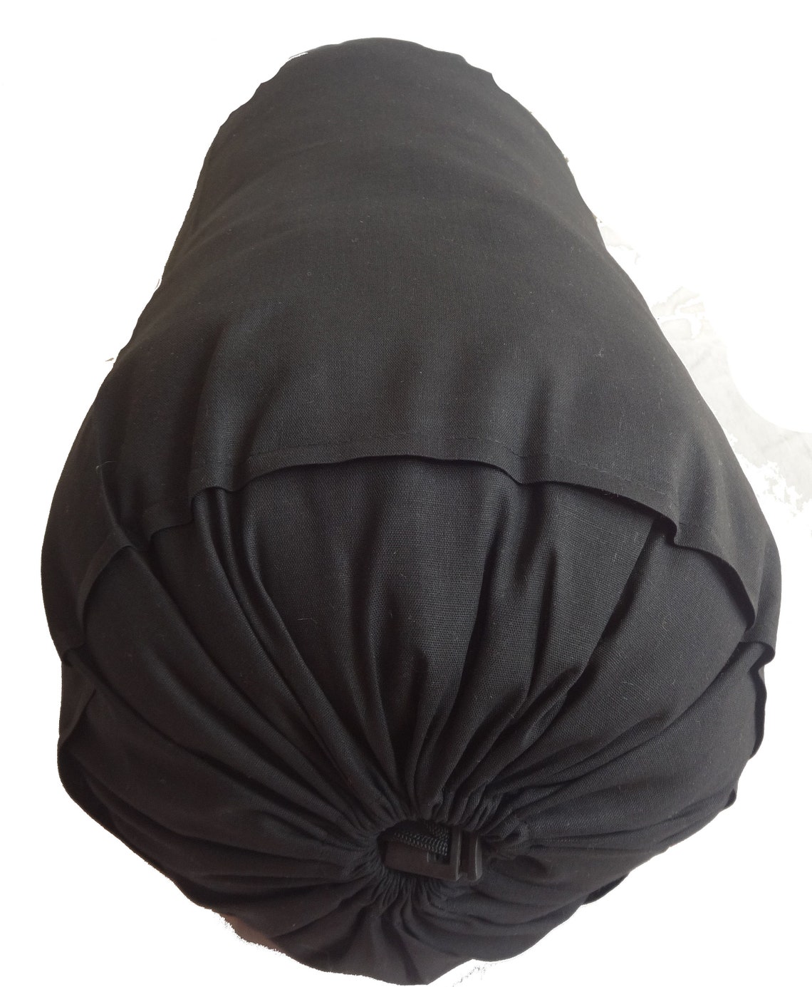 Black Bolster Pillowcase Long Round Cylindrical Cushion Cover Etsy