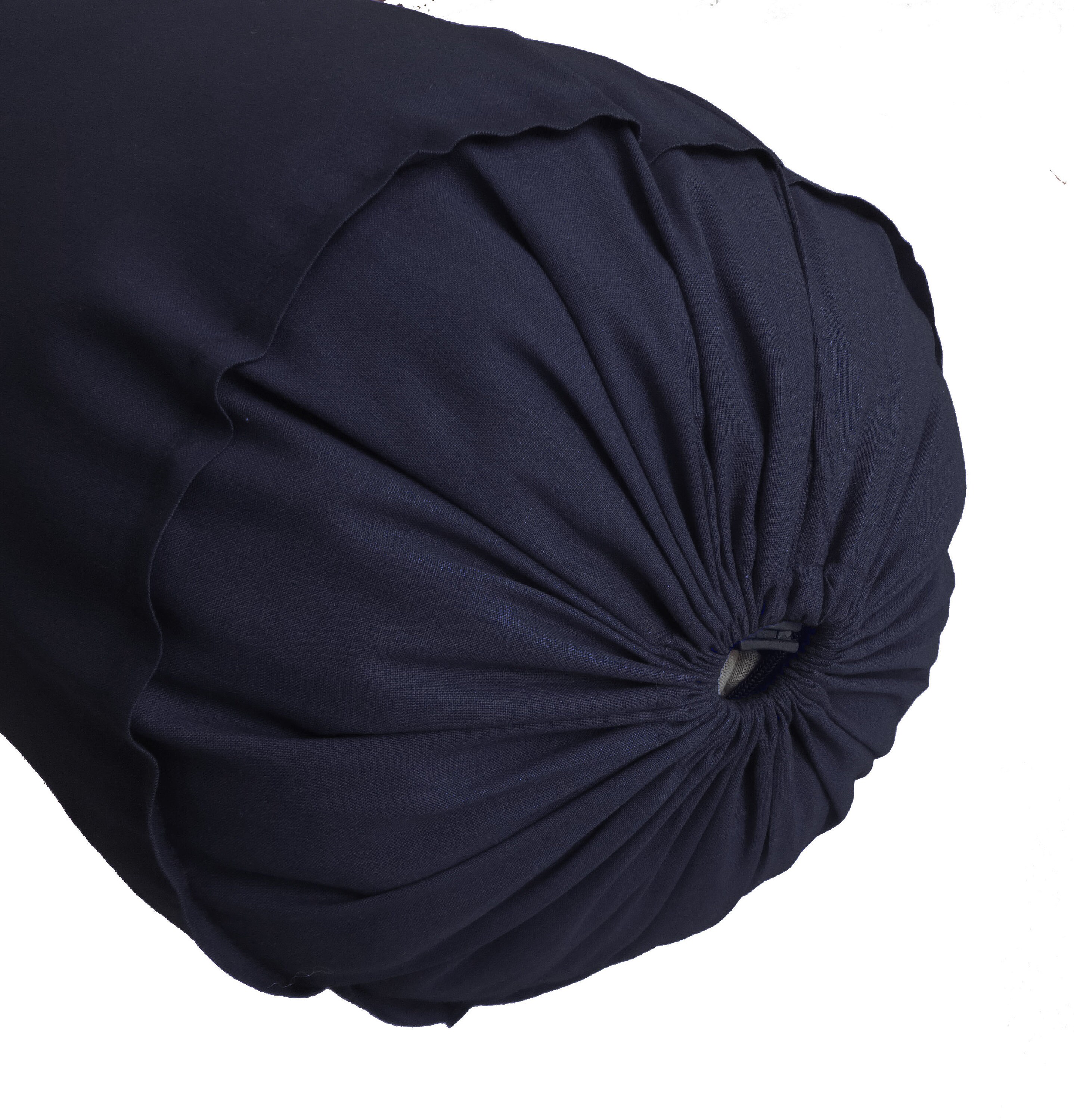 Navy Blue Bolster Neck Roll Pillowcase Decorative Long Round Etsy