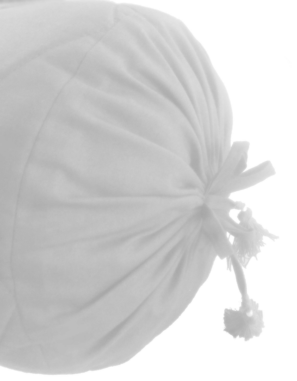 Quilted White Pillowcase Long Round Cylindrical Cushion Cover Etsy