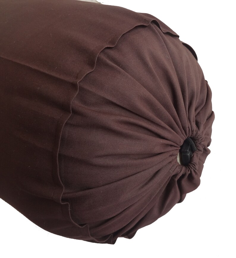 Brown Bolster Pillowcase Long Round Cylindrical Cushion Cover Etsy