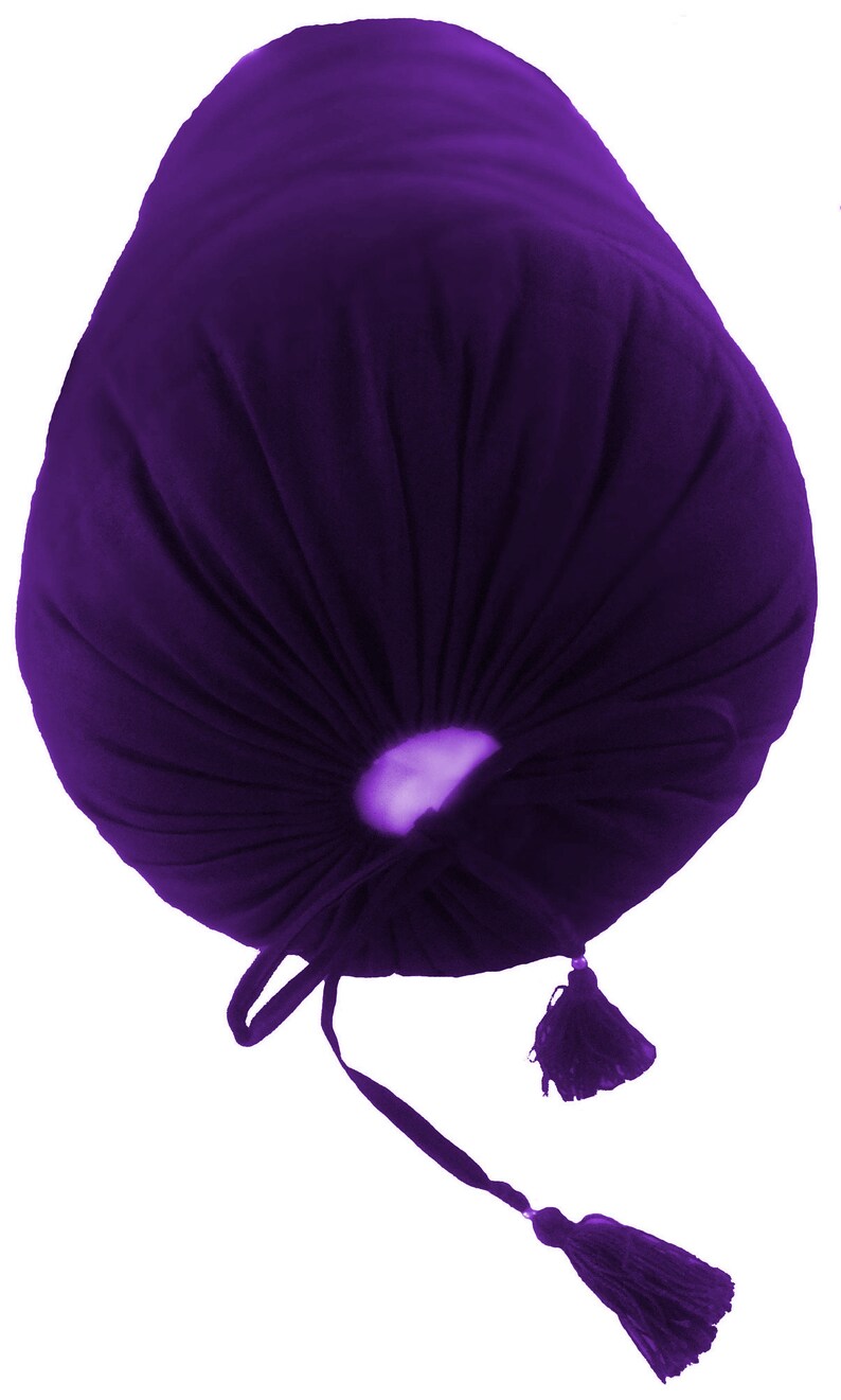 Purple Bolster Pillowcase Quilted Cotton Neck Roll Cushion Etsy