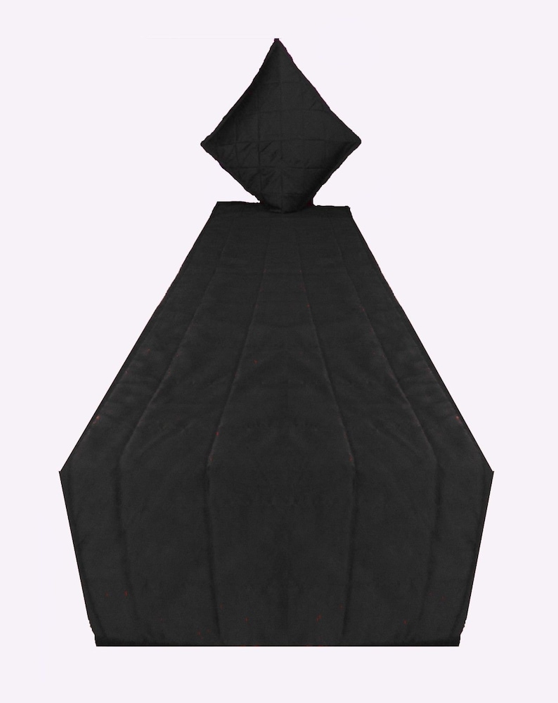 Black Bed Runner Quilted Polyester With Coordinated Etsy