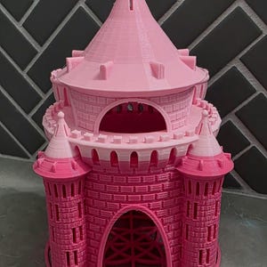Double Pink Betta Keep - Pronto per la spedizione!