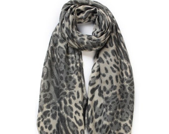 oasis leopard print scarf