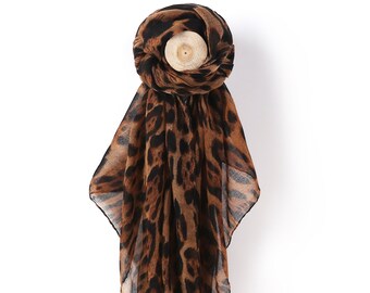 Leopard print silk | Etsy