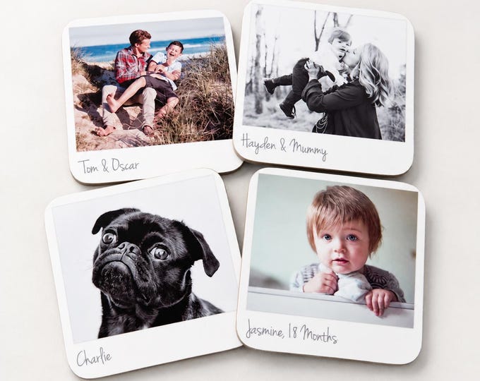 Personalised Photo Coasters | Custom Photo Gift