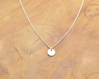 925 sterling zilveren ketting met mini bloedplaatjes en graveren