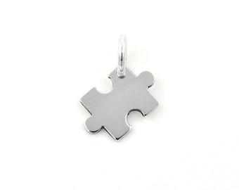 Puzzle Anhänger 925 Sterling Silber