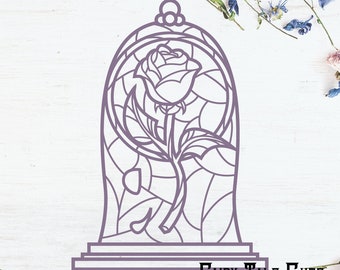 Beauty Rose Svg Etsy