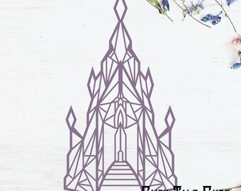 Elsa Ice Castle Etsy