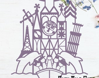 Its A Small World Svg Etsy Its A Small World Svg Etsy