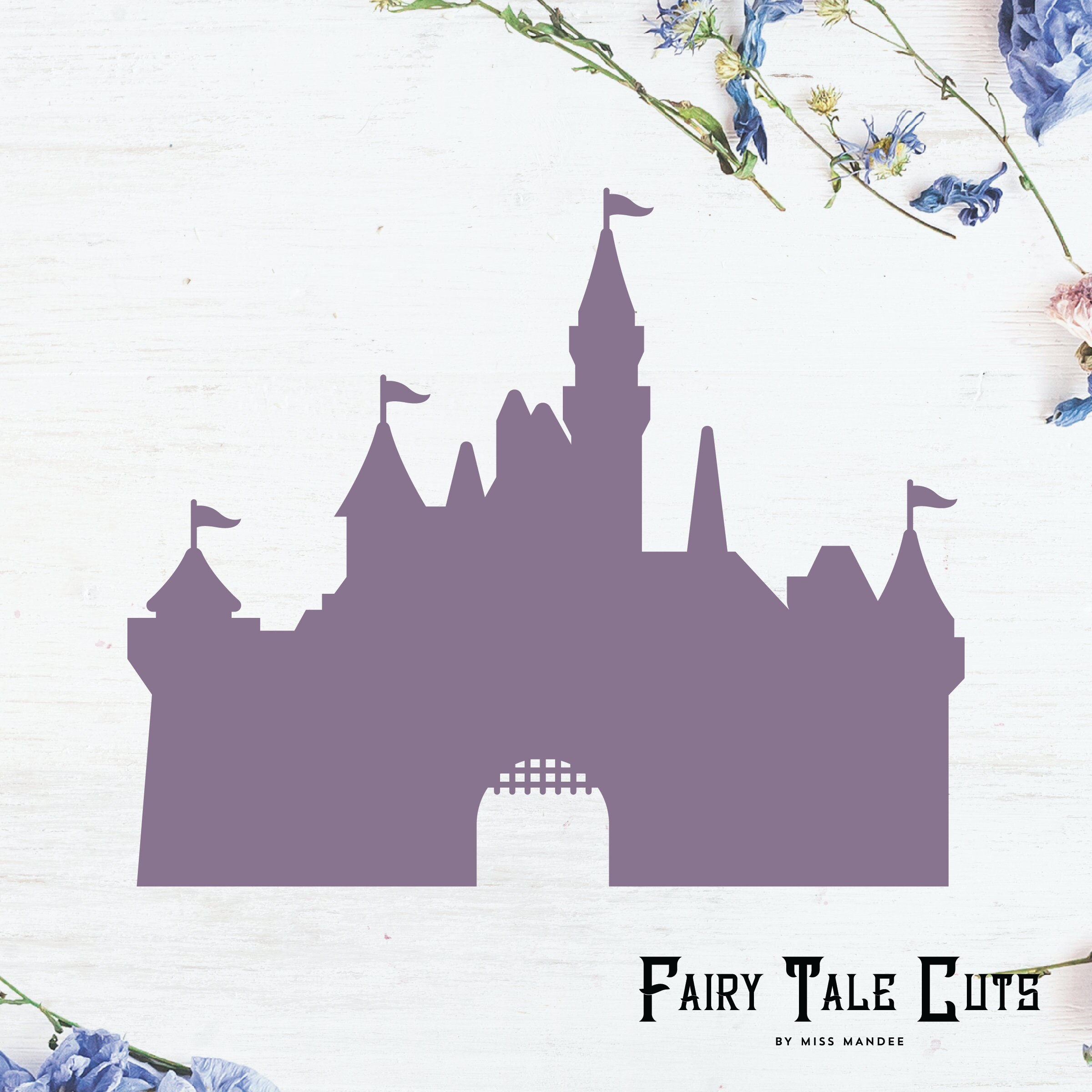 Disneyland Paris Castle Vector Images (11)