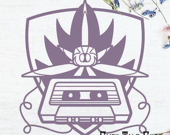 Cosmic Rewind inspiriert Schnitt Datei Design - digitaler Download - SVG, Vektor, Cricut, Silhouette, Clip Art