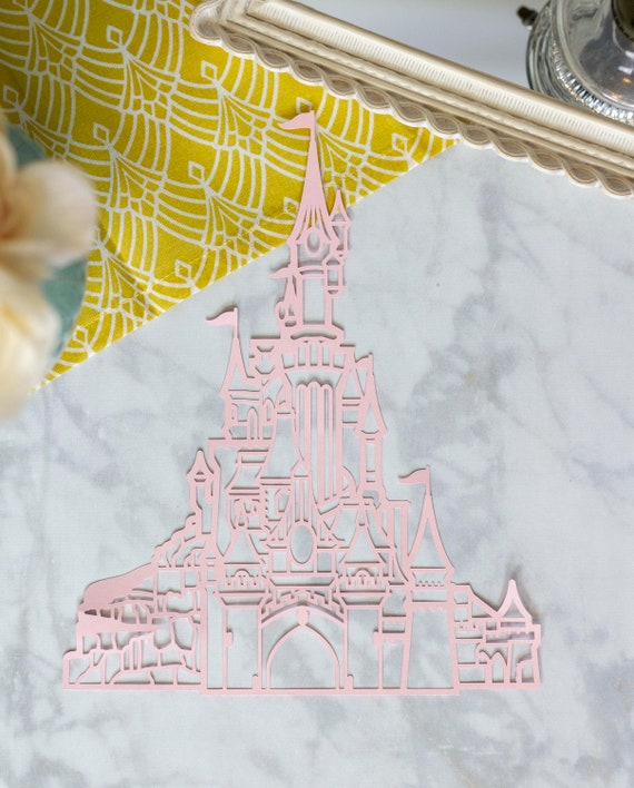 Disneyland Paris Castle Inspired File Design Sleeping Etsy