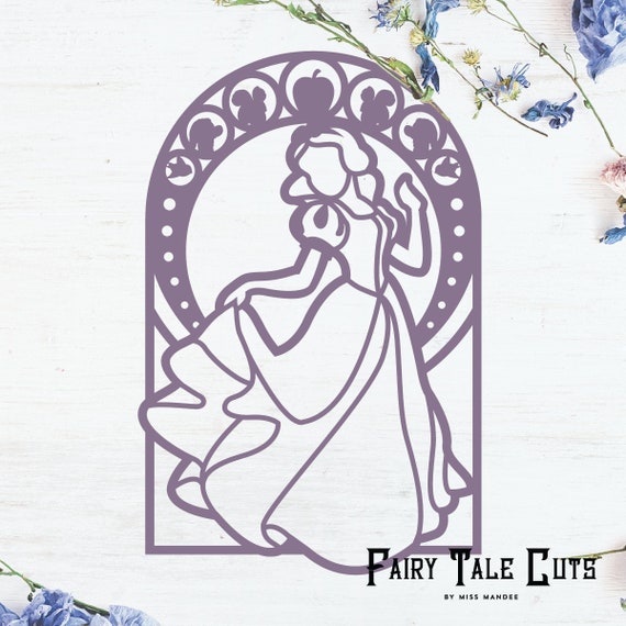 Download Snow White Inspired File Design Digital Download SVG | Etsy