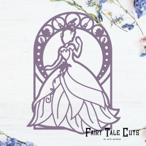 Tiana Inspired File Design - Download digitale - SVG, Vector, Cricut, Silhouette, Clip Art