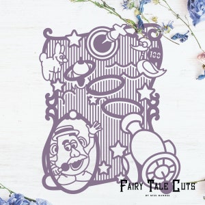 Toy Story Midway Mania Inspired Cut File Design - Hollywood Studios Cut File - Téléchargement numérique - SVG, Vector, Cricut, Silhouette, Clip Art