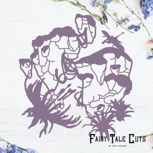 Avatar Flug der Passage inspirierte Schnittdatei Design - Animal Kingdom Cut File - Digital Download - SVG, Vektor, Cricut, Silhouette, Clip Art