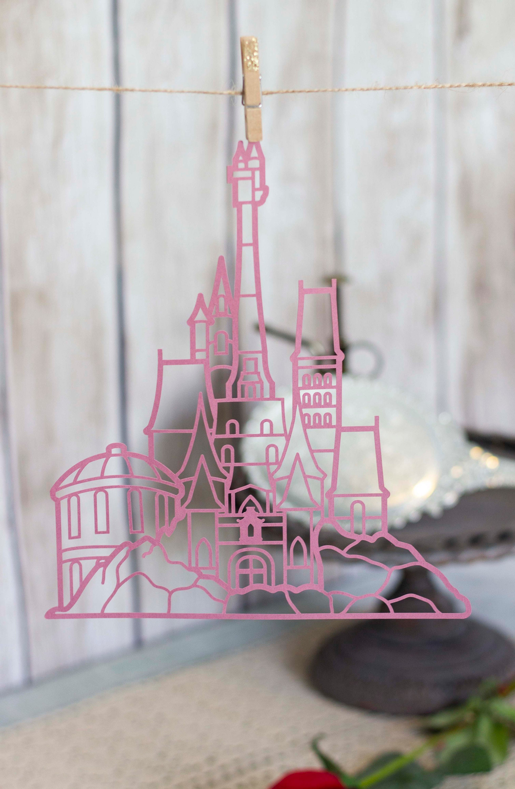 Beasts's Castle Beauty and the Beast Castle Inspired File - Etsy