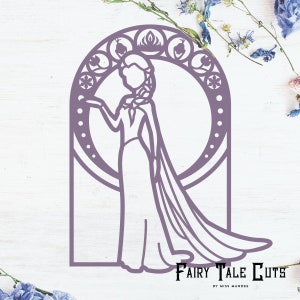 Elsa inspiriert Datei Design - digitale Download - SVG, Vektor, Cricut, Silhouette, ClipArt