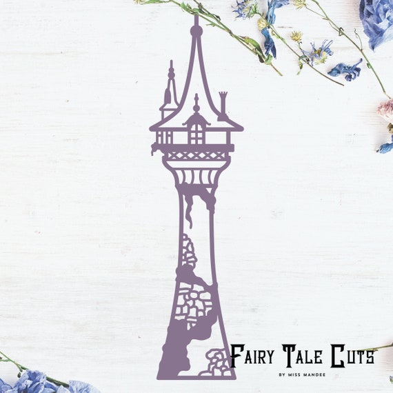 Download Rapunzel S Tower Tangled Inspired File Design Digital Etsy