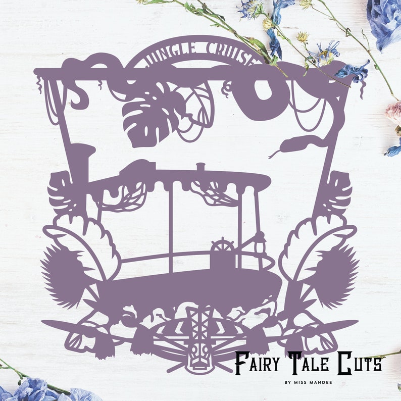Download Jungle Cruise Inspired Cut File Design Disneyland Cut File ...