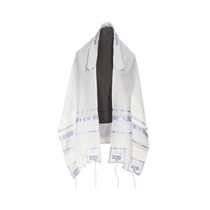 Personalized Tallit for Girls, Four Mothers in Lilac Women&#39;s Talit with שרה לאה רחל רבקה names, Girls Talis Set with Matching Bag and Kippah