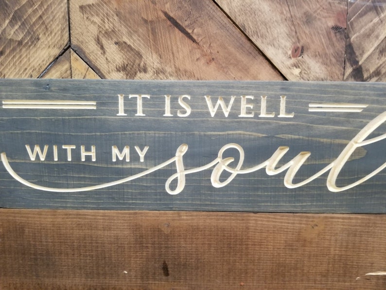 It is well with my soul