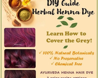 DIY Herbal Henna-Henna Dye DIY-Henna Hair Dye Recipe-Henna Color DIY-diy henna-Herbal henna recipe-Henna Hair diy-burgundy dye recipe-henna