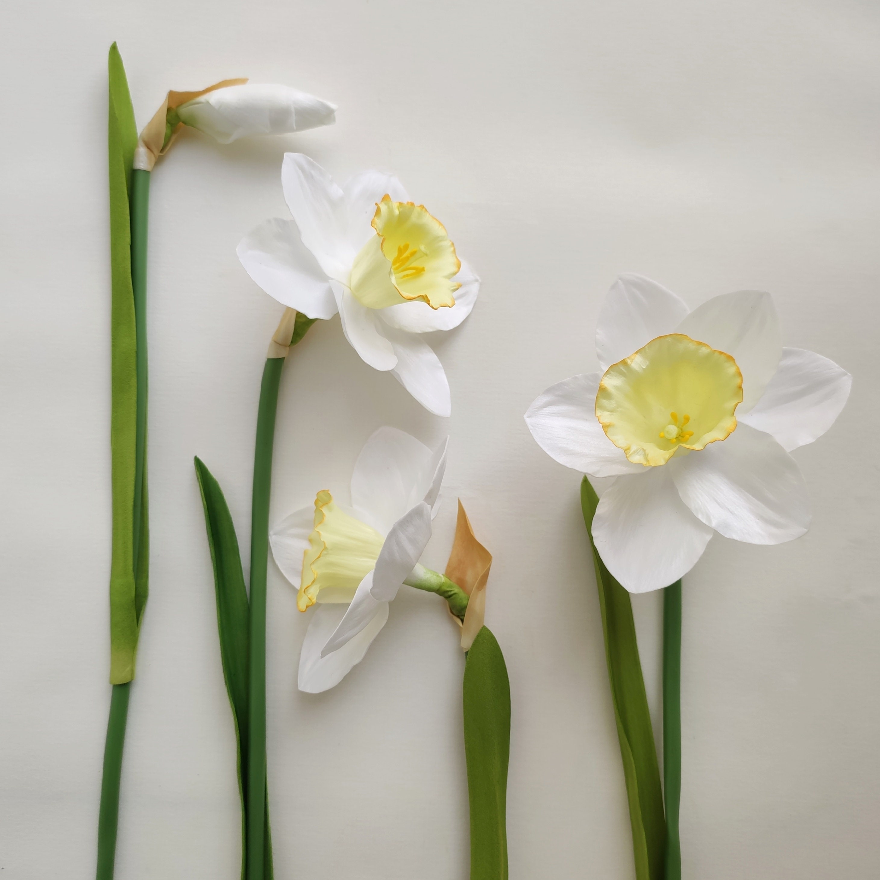 Artificial daffodils as real touch flowers cottagecore decor Etsy