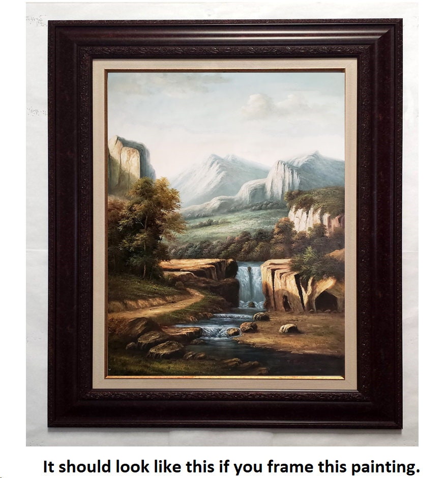 Classic Landscape CL1B08-2 36x48 100% Hand Painted Oil - Etsy