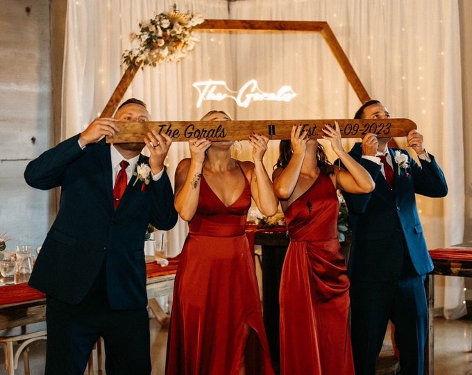 Personalized Shot Ski | Foldable 4 with Magnetic Shot Glasses | Customized Shot Board