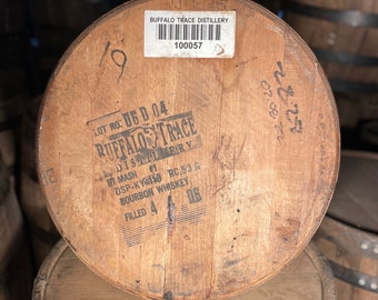 Bourbon Whiskey Barrel Lid, Head, Top