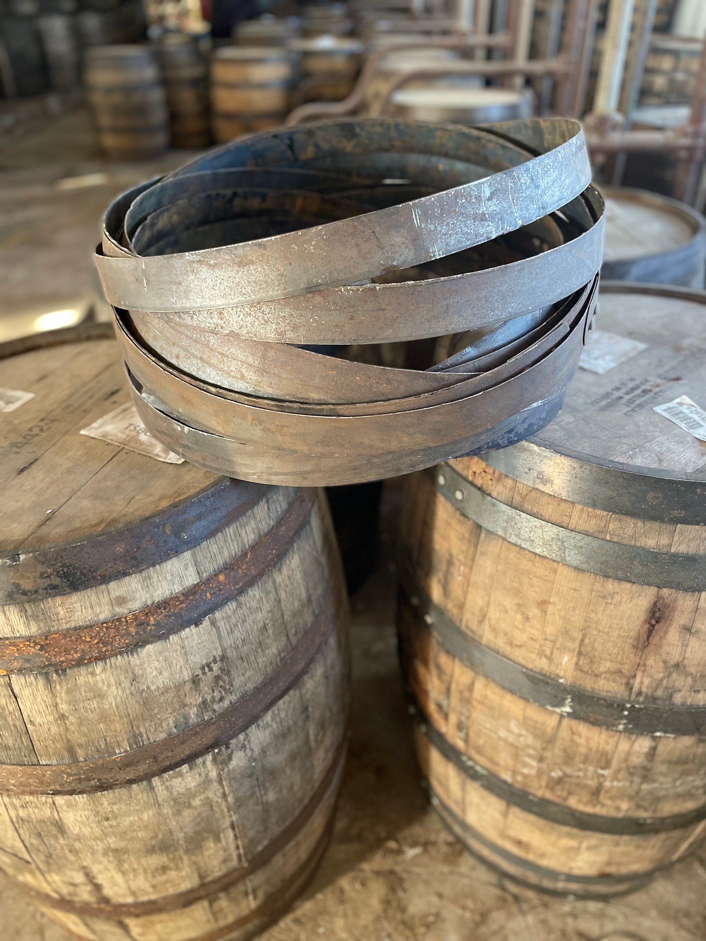 Whiskey Barrel Metal Bands multipacks / Barrel Hoops / Etsy