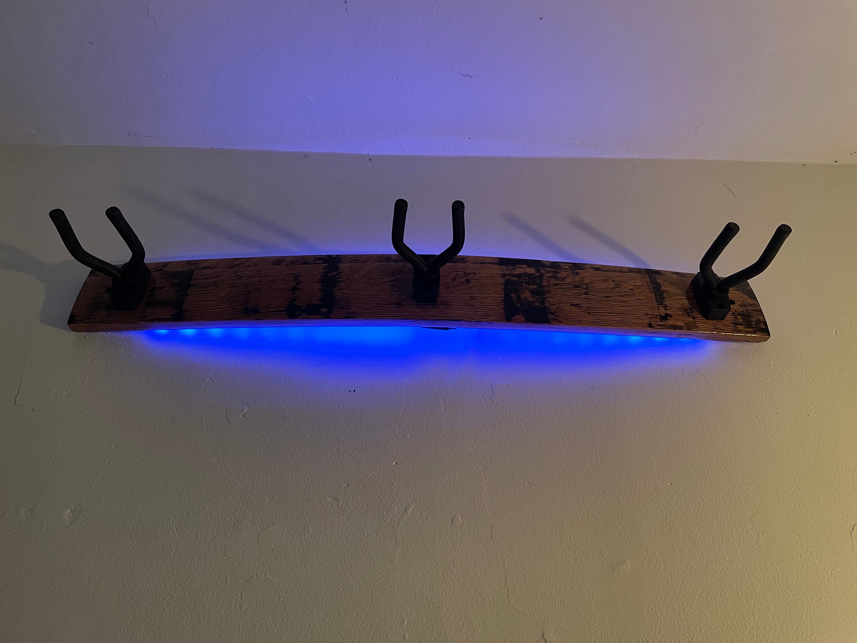 2 Instrument / Backlighted Whiskey Barrel Stave / Guitar Etsy