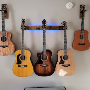 Whiskey Barrel Guitar Hanger| Guitar Wall Mount | Guitar Stand Ukulele Hanger and Gift for guitarist | Bass Hanger | Bass Stand | Guitar Hanger | Guitar Wall Mount | Guitar Holder | Instrument Hanger | Guitar holder | Guitar Hanger | Electric Hanger
