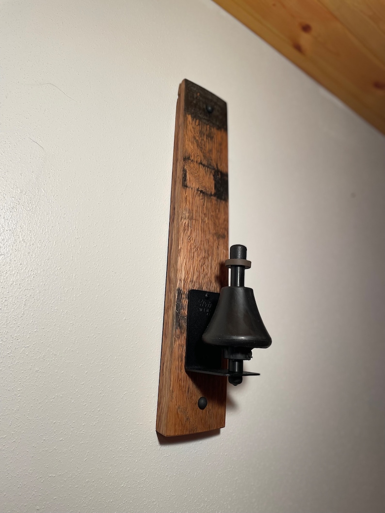 Whiskey Barrel Stave Wall Mount Hanger Etsy
