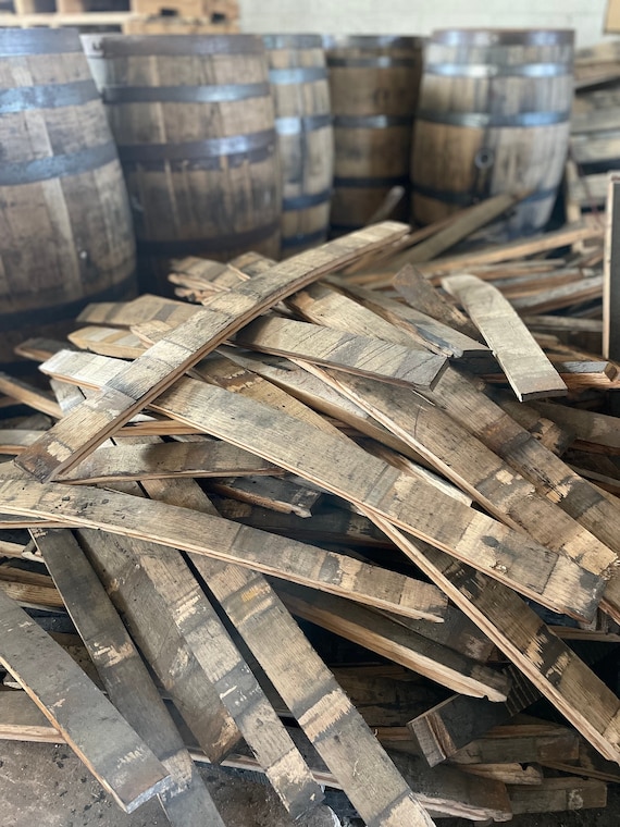 Whiskey Barrel Staves - Multiple Sizes 1"-5"