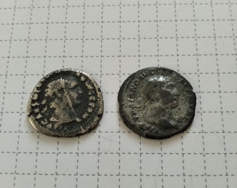 Two Denarius of Emperor Hadrian