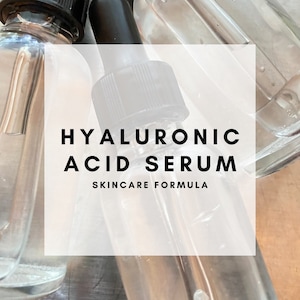 DIY Hyaluronic Acid Serum Recipe Astarie Apothecary