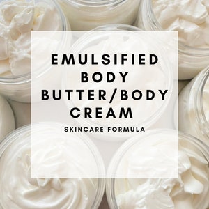 DIY Emulsified Body Butter | Body Butter | Astarie Apothecary