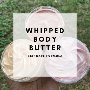 DIY Whipped Body Butter, No Water Body Butter, Body Butter Recipe, Astarie Apothecary