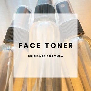 DIY Facial Toner Recipe| Astarie Apothecary, Formulas, Face Toner,
