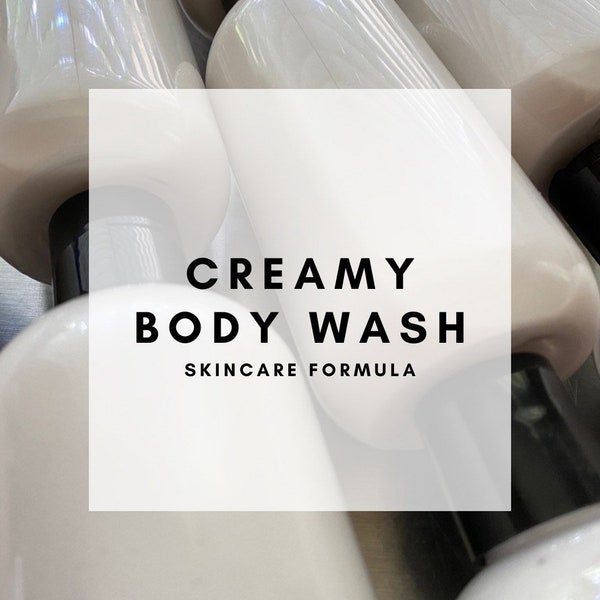 Creamy Body Wash Recipe Astarie Apothecary | Digital Download