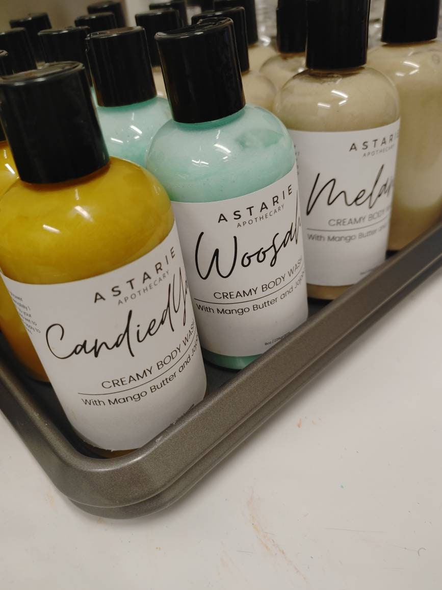 Creamy Body Wash Recipe Astarie Apothecary Digital Download Etsy
