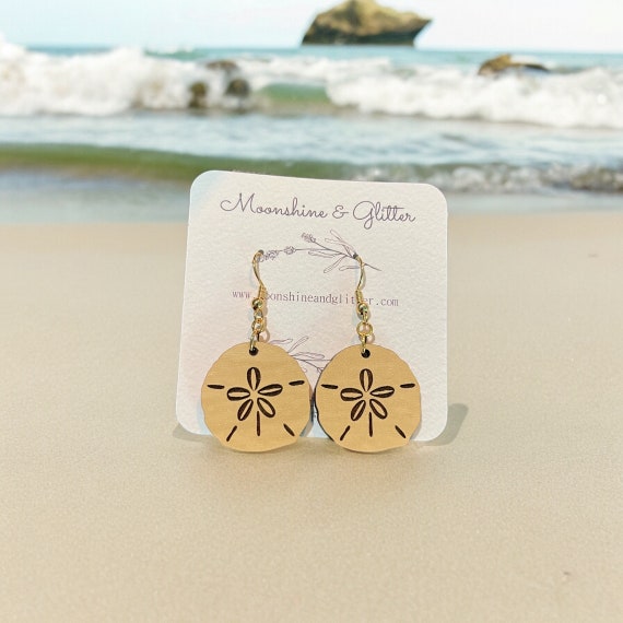 Playa Earrings in Dark Wood Playa Earrings in Dark Wood