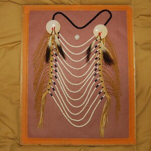 Crow loop necklace