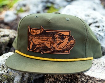 old school fishing hats