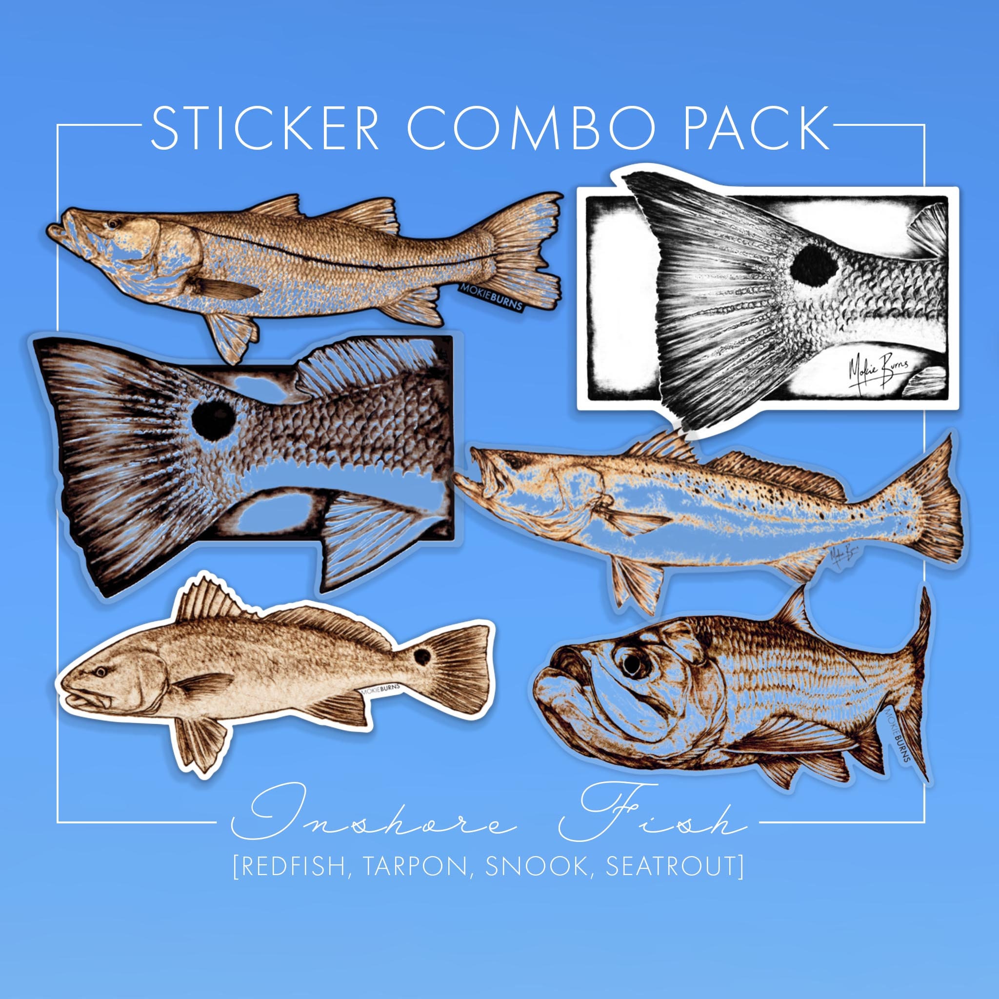 Fisherman Sticker Pack
